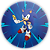 Painel de Mesa - Sonic - Sublimado 3D - Imagem 1