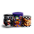 Trio Cilindro - Mickey Dia das Bruxas Halloween - Sublimado 3D - Imagem 1