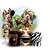 KIT Redondo Trio e Faixa - Mickey Safari - Sublimado 3D - Imagem 1
