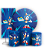 KIT Redondo Trio e Faixa - Sonic - Sublimado 3D - Imagem 1