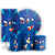 KIT Redondo Trio e Faixa - Sonic - Sublimado 3D - Imagem 1