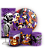 KIT Redondo Trio e Faixa - Mickey Dia das Bruxas Halloween - Sublimado 3D - Imagem 1
