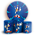 KIT Redondo e Trio - Sonic - Sublimado 3D - Imagem 1