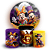 KIT Redondo e Trio - Mickey Dia das Bruxas Halloween - Sublimado 3D - Imagem 1
