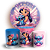 KIT Redondo e Trio - Lilo Stitch - Sublimado 3D - Imagem 1