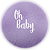 Painel de Mesa - Oh Baby - Sublimado 3D - Imagem 1