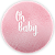 Painel de Mesa - Oh Baby - Sublimado 3D - Imagem 1