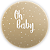 Painel de Mesa - Oh Baby - Sublimado 3D - Imagem 1