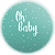 Painel de Mesa - Oh Baby - Sublimado 3D - Imagem 1