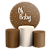 KIT Redondo e Trio - Oh Baby - Sublimado 3D - Imagem 1