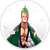 Painel Redondo - Zoro One Piece - Sublimado 3D - Imagem 1