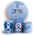 KIT Redondo e Trio - Novembro Azul - Sublimado 3D - Imagem 1