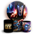 KIT Redondo e Trio - Transformers - Sublimado 3D - Imagem 1