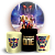 KIT Redondo e Trio - Transformers - Sublimado 3D - Imagem 1