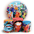 KIT Redondo e Trio - One Piece - Sublimado 3D - Imagem 1