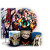 KIT Redondo Trio e Faixa - My Hero Academia - Sublimado 3D - Imagem 1