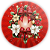 Painel Redondo - Natal - Sublimado 3D - Imagem 1