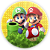 Painel Redondo - Super Mario - Sublimado 3D - Imagem 1