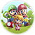 Painel Redondo - Super Mario - Sublimado 3D - Imagem 1