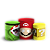 Trio Cilindro - Super Mario - Sublimado 3D + Elástico - Imagem 1