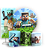 KIT Redondo Trio e Faixa - Minecraft - Sublimado 3D - Imagem 1