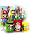 KIT Redondo Trio e Faixa - Super Mario - Sublimado 3D - Imagem 1