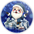 Painel Redondo - Natal - Sublimado 3D - Imagem 1