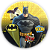 Painel Redondo - Batman - Sublimado 3D - Imagem 1
