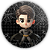 Painel Redondo - Batman - Sublimado 3D - Imagem 1