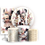 KIT Redondo Trio e Faixa - Minnie Jardim - Sublimado 3D - Imagem 1