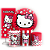 KIT Redondo Trio e Faixa - Hello Kitty - Sublimado 3D - Imagem 1