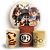 KIT Redondo e Trio - Harry Potter - Sublimado 3D - Imagem 1