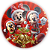 Painel Redondo - Mickey Natal - Sublimado 3D - Imagem 1