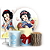 KIT Redondo Trio e Faixa - Branca De Neve - Sublimado 3D - Imagem 1