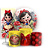 KIT Redondo Trio e Faixa - Branca De Neve - Sublimado 3D - Imagem 1