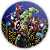 Painel Redondo - Herois - Sublimado 3D - Imagem 1
