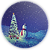 Painel Redondo - Natal - Sublimado 3D - Imagem 1