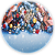 Painel Redondo - Natal - Sublimado 3D - Imagem 1