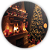 Painel Redondo - Natal - Sublimado 3D - Imagem 1