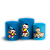 Trio Cilindro - Cascão   Turma da Monica - Sublimado 3D - Imagem 1