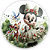 Painel de Mesa - Minnie Verde - Sublimado 3D - Imagem 1