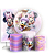 KIT Redondo Trio e Faixa - Minnie Confeitaria - Sublimado 3D - Imagem 1