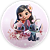 Painel de Mesa - Stitch Rosa - Sublimado 3D - Imagem 1