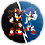Painel de Mesa - Sonic Shadow - Sublimado 3D - Imagem 1