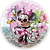 Painel de Mesa - Minnie Pool Party - Sublimado 3D - Imagem 1