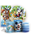 KIT Redondo Trio e Faixa - Mickey Pool Party - Sublimado 3D - Imagem 1
