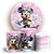 KIT Redondo e Trio - Minnie Pool Party - Sublimado 3D - Imagem 1