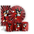 KIT Redondo Trio e Faixa - Sonic Shadow - Sublimado 3D - Imagem 1
