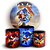 KIT Redondo e Trio - Sonic Shadow - Sublimado 3D - Imagem 1