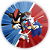 Painel de Mesa - Sonic Shadow - Sublimado 3D - Imagem 1